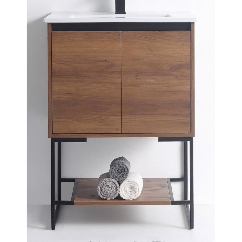 Foundry Select Fidela 24" Single Bathroom Vanity & Reviews Wayfair